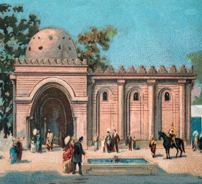 Paris. Weltausstellung 1889: Persischer Pavillon von French School