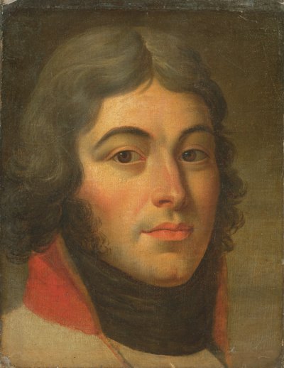 Porträt von General Louis-Lazare Hoche (1768-97) von French School