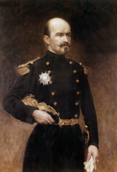 Porträt von General Louis Jules Trochu von French School