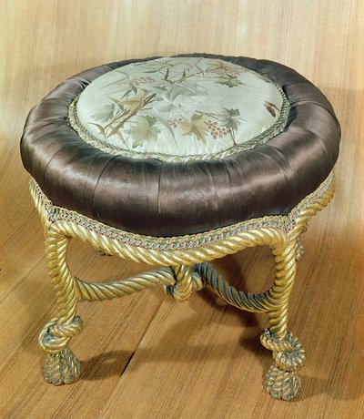 Pouffe, Zweites Empire-Stil von French School