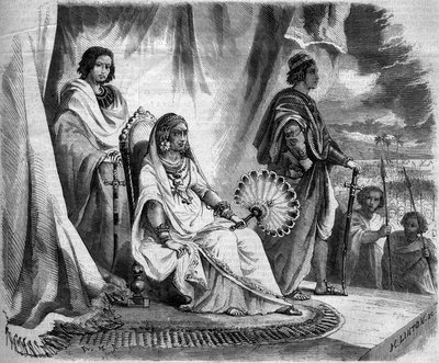 Königin Ranavalo Manjaka I (Ranavalona) von French School