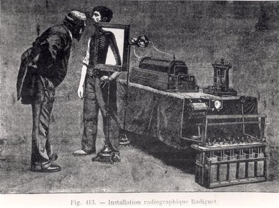 Radiguet-Röntgenmaschine von French School