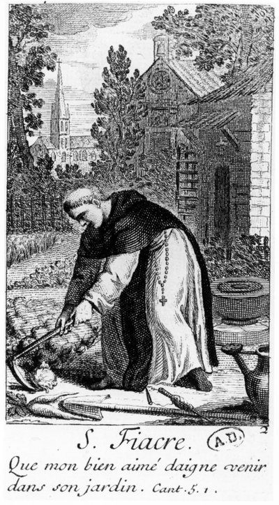 Heiliger Fiacrius von French School
