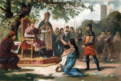 Saint Louis (Ludwig IX.) von French School
