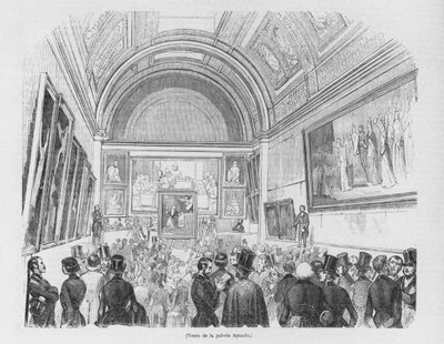 Verkauf der Aguado-Galerie, 1843 von French School