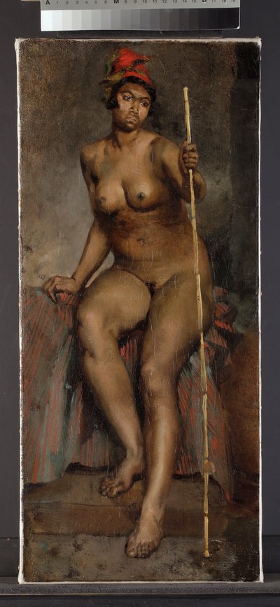 Studie einer Mulattin, 1820-25 von French School