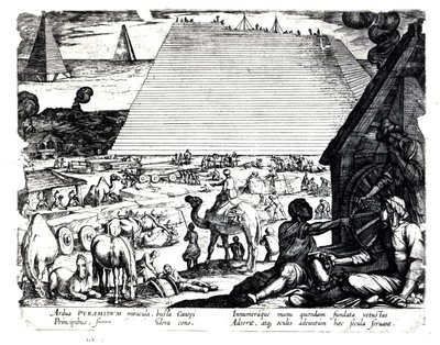 Der Bau der Pyramiden von French School