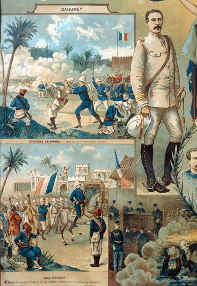 Die Dahomey-Kampagne von 1892 von French School