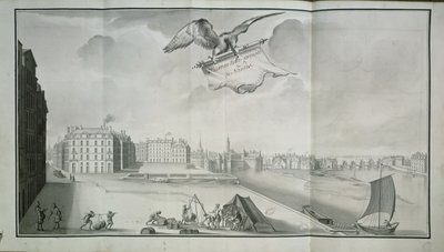 Die Gabelle, Nantes, 1723 von French School
