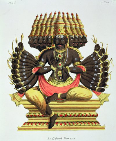 Der Riese Ravana von French School