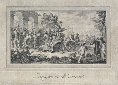 Der Triumph von Jean Philippe Rameau (1683-1764) von French School