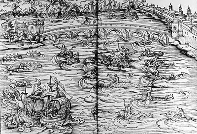 Der Triumph des Flusses von French School