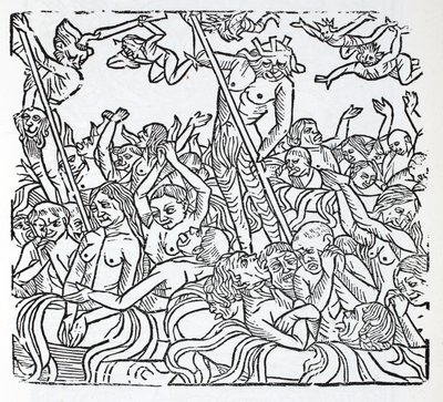 Die Verdammten in der Hölle von French School