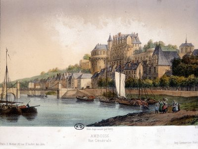 Ansicht von Amboise von French School