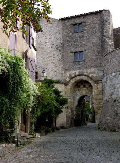 Ansicht der Porte des Ormeaux von French School
