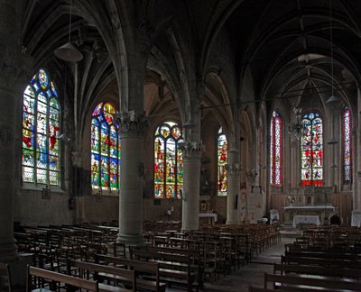 Fenster, Ansicht darstellend von French School