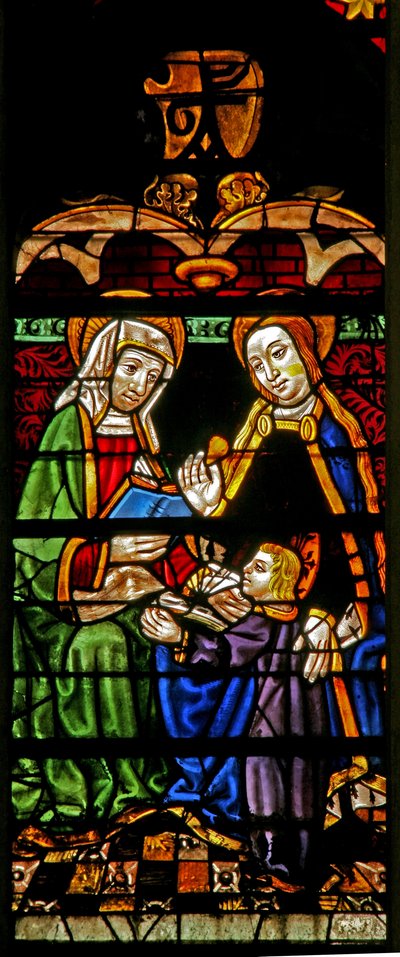 Fenster w132, Maria Salome? von French School