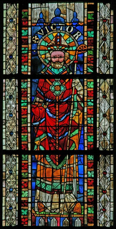 Fenster w207 mit St. Victor von French School