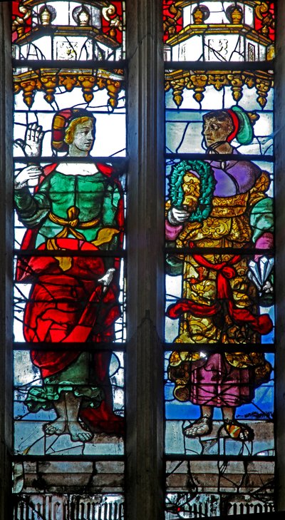 Fenster w323, Tiburtinische Sibylle von French School