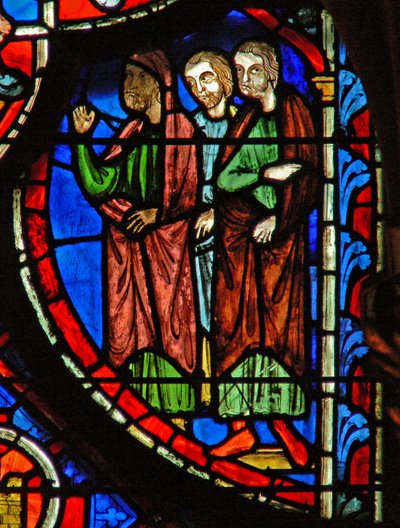 Judas erhält das Silber von French School