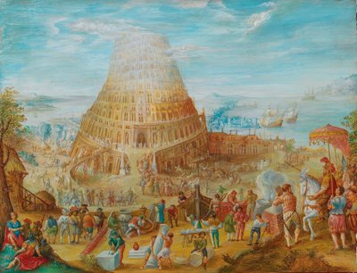 Der Turm von Babel von Friedrich Brentel