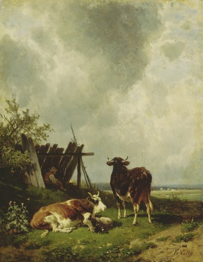 Die Kühe von Friedrich Johann Voltz