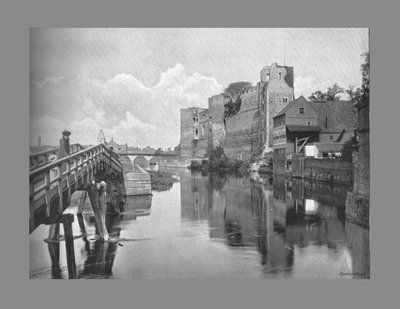 Newark Castle und Brücke von Frith and Co