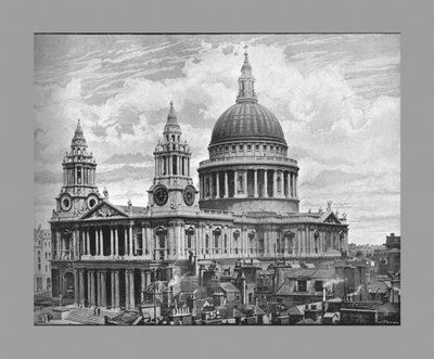 St. Pauls Kathedrale, London, ca. 1900 von Frith and Co