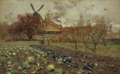 Blick auf die Amerikavej in Kopenhagen von Frits Thaulow