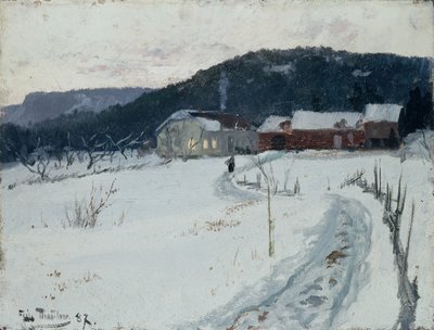 Grini, Oberer Maja Hof von Fritz Thaulow