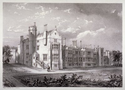 Blick auf Lambeth Palace, London von GF Bragg