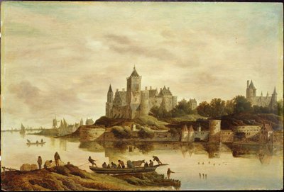 Ansicht von Het Valckhof, Nijmegen von G. W. Berckhout
