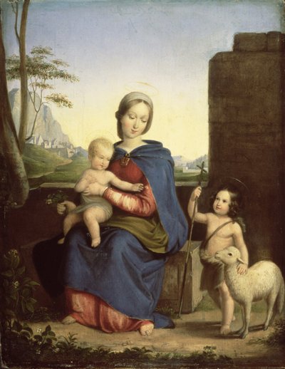 Die Heilige Familie von Gabor Melegh