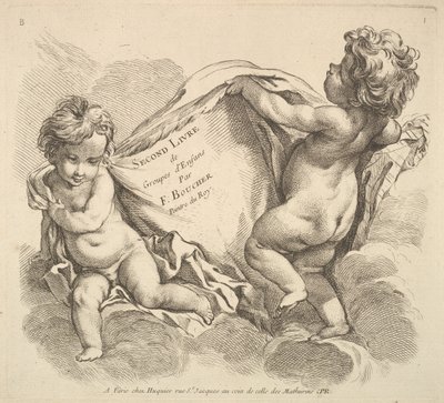 Frontispiz, 1738-45 von Gabriel Huquier