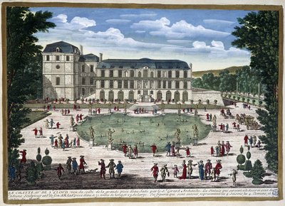 Schloss Saint-Cloud von Gabriel Perelle