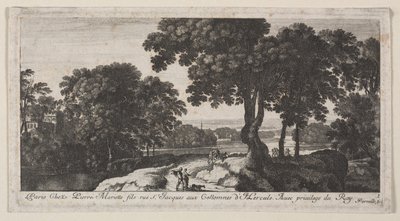 Landschaft mit Figuren von Gabriel Perelle