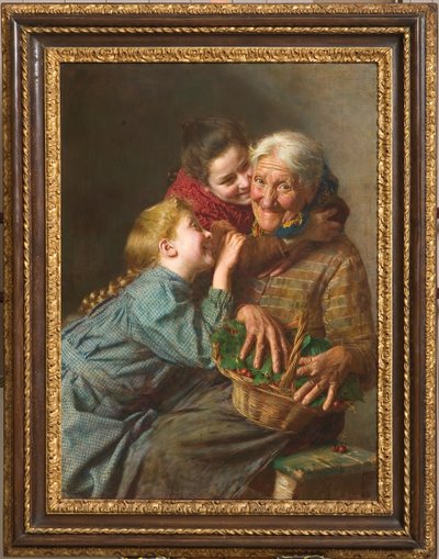 Der willkommene Gast 1882 von Gaetano Bellei