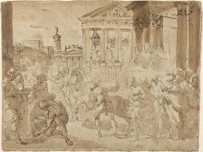 Ein Triumphzug im antiken Rom von Gaetano Gandolfi