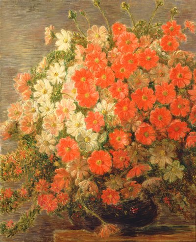 Dahlien von Gaetano Previati