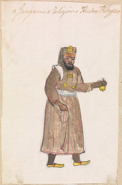 Ein Jungum, ein religiöser hinduistischer Bettler von Gangaram Chintaman Tambat