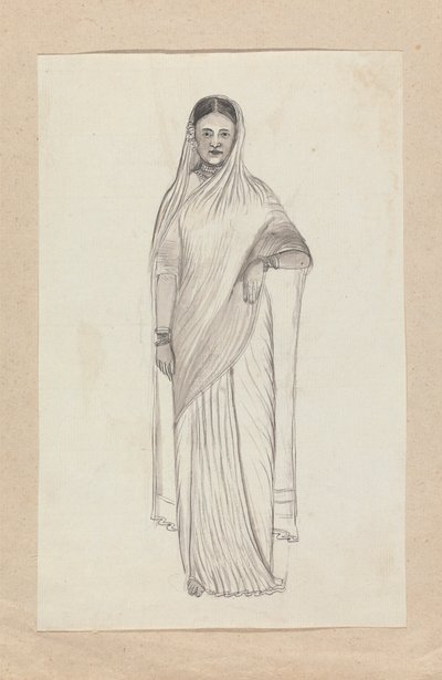 Indische Frau von Gangaram Chintaman Tambat