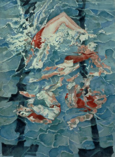 Synchronschwimmen, 1989 von Gareth Lloyd Ball