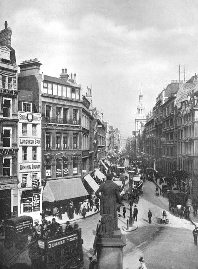 Cheapside, London, 1910 von Garratt and Atkinson