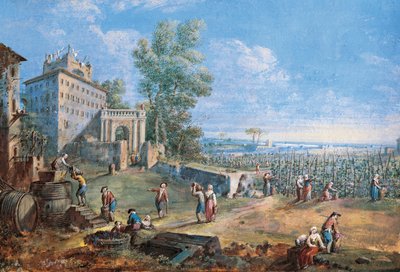 Die Ernte von Gaspar van Wittel