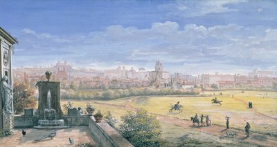 Ansicht von Rom, 1665 von Gaspar van Wittel