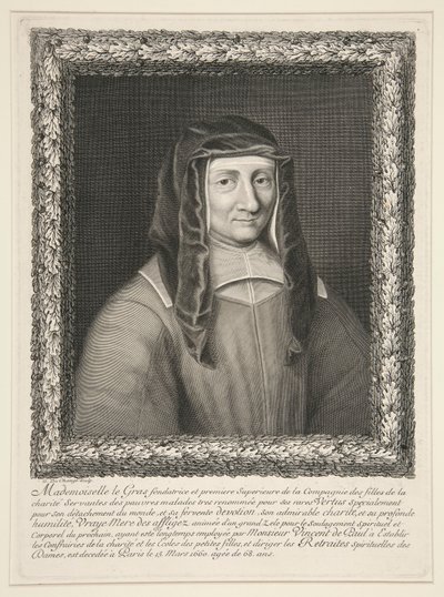 Mme. Louise LeGras, geb. de Marillac von Gaspard Duchange