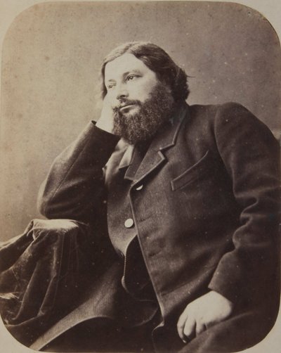 Gustave Courbet, ca. 1866 von Nadar