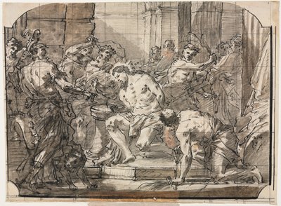 Geißelung Christi, um 1750-55 von Gaspare Diziani