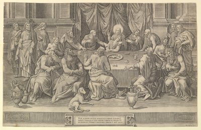 Das letzte Abendmahl von Gaspare Osello