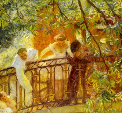 Wartende Kutsche von Gaston de Latouche